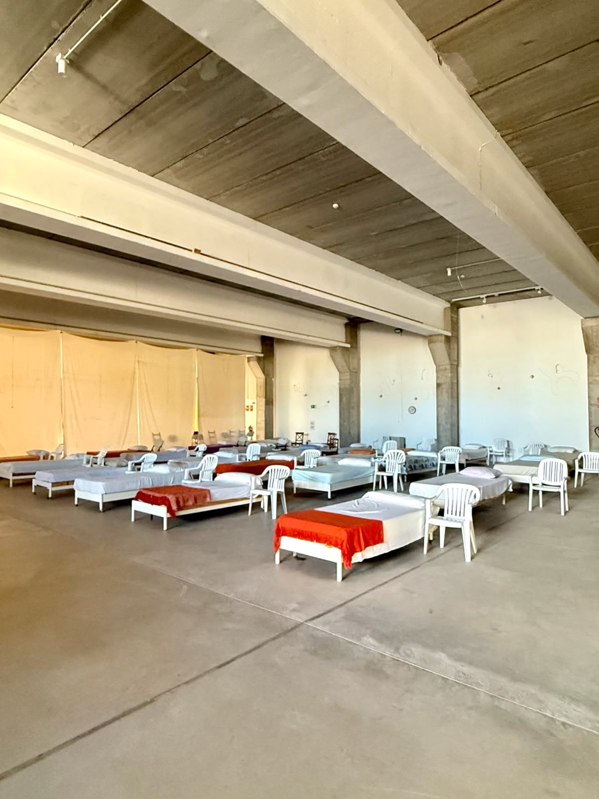 The dormitory at Dzamling Gar